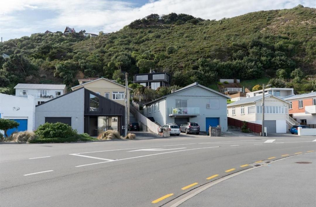 Modern & Cosy Studio Unit On Island Bay Beachfront 惠灵顿 外观 照片